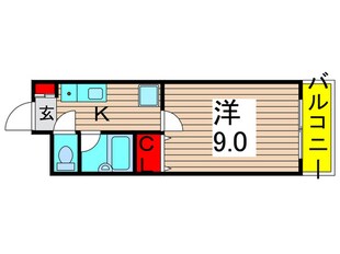 ボナール１７ビルの物件間取画像